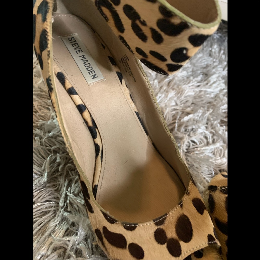 Steve Madden leopard wedge - Picture 4 of 5